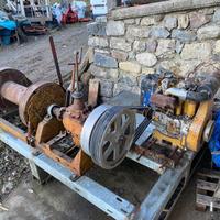 Argano e carrello forestale