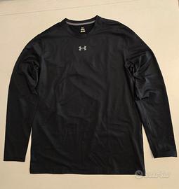 Maglia termica Under Armour HeatGear Nero TGL