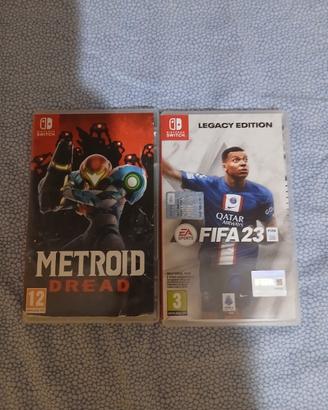 FIFA 24 +  metroid  dread  per nintendo switch 1/2