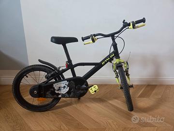 bicicletta BTWIN  16 pollici 