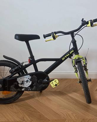 bicicletta BTWIN  16 pollici 