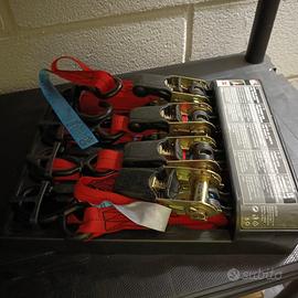 set cinghie con tenditore a cricco