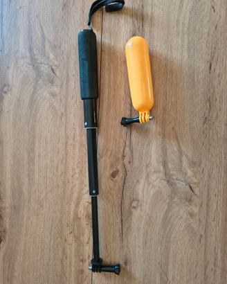 Stick e galleggiante actioncam