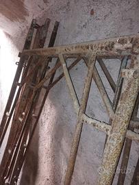 Ponteggi con diagonali