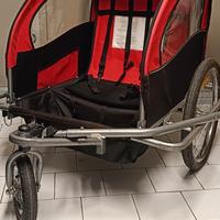 rimorchio per bici 