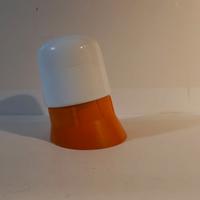 Lampada da parete arancione del 1960