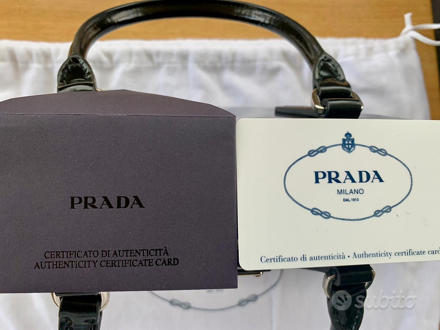 Borsa Prada a mano in pelle Abbigliamento e Accessori In vendita a Trieste