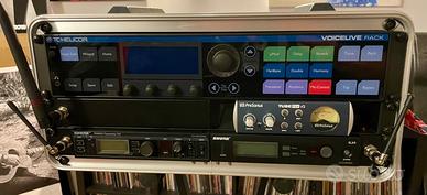 Rack Precablato - Shure - TC-Helicon - Presonus