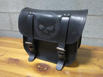 Borsa Max Cuoio per moto custom