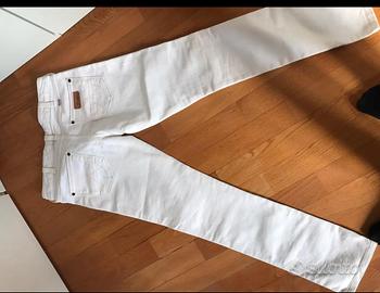 Jeans Wrangler anni 2000 modello dritto panna