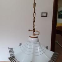 Lampadario in vetro a sospensione