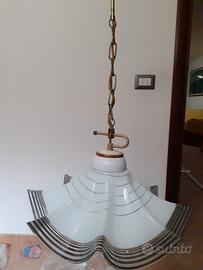 Lampadario in vetro a sospensione