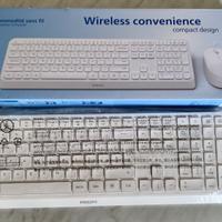 Tastiera e mouse wireless Philips 3000 Series