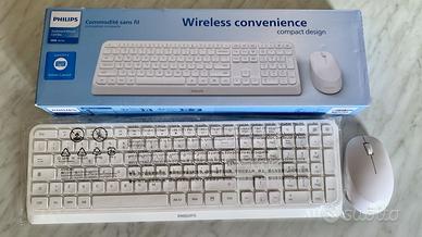 Tastiera e mouse wireless Philips 3000 Series