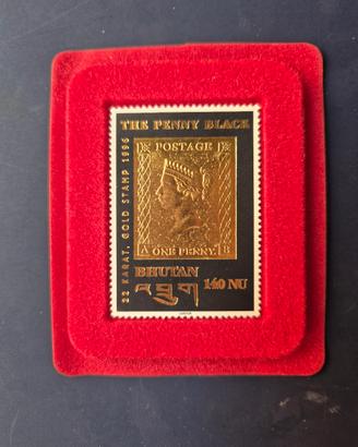Bhutan - "The Penny Black" - Francobollo in L