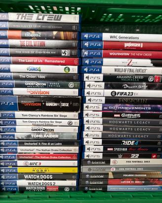 Giochi CD Playstation 4 5 PS4 PS5 AGGIORNATO 21/02