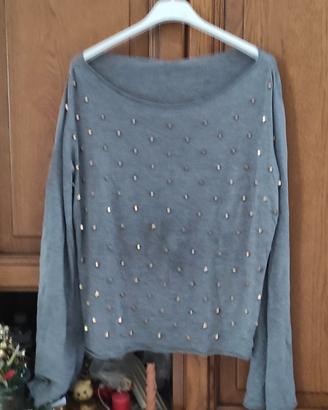maglia Denny rose grigia