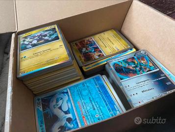 lotto 300 carte pokemon