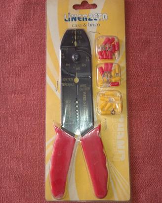 Pinza per capicorda,fastonatrice,spellafili set
