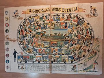 Gioco dell'oca "Il giro d'Italia 1950" usato