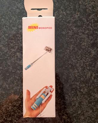 Mini monopod per smartphone asta allungabile 48 cm