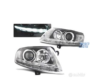 FARI AUDI A6 C6 04-08 DRL XENON CROMATO