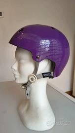 Casco a scodella 50-54 cm per bici, monopattino