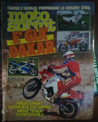Rivista MOTOSPRINT numero 40 del 1988