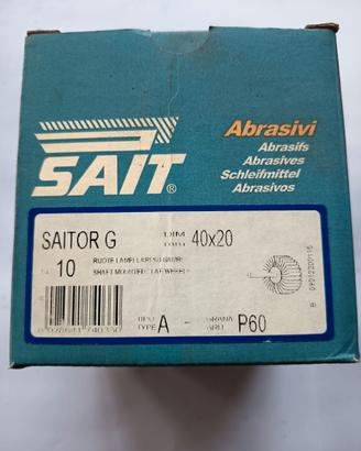 Lotto 240 Pz ruote Abrasive SAITOR G  Gambo 6mm