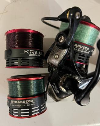 Mulinello trabucco krius 2500 sw