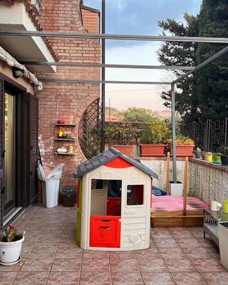 Pergola addossata gazebo