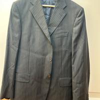 Vestito gessato da uomo in tessuto loro piana