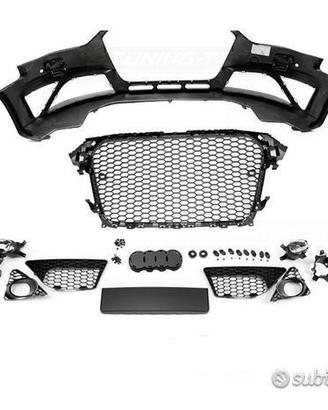 Paraurti anteriore Audi A4 B8 12-15 RS Style Black