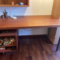 Scrivania in legno stile svedese 140x 75x h 74