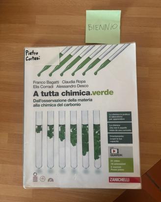 a tutta chimica verde - zanichelli