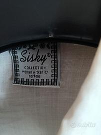 camicia bianca di puro lino