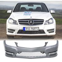 PARAURTI ANTERIORE MERCEDES W204 11-14 LOOK AMG