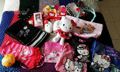 HELLO KITTY Borsa Sciarpa Orologio Peluche T-shirt