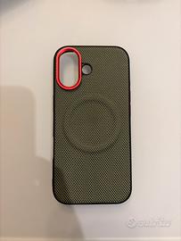 Cover iPhone 17  verde Magsafe