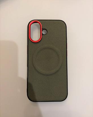 Cover iPhone 17  verde Magsafe