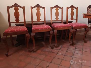 Sedie antiche del 800