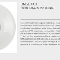 BTICINO BMSE 1003 SENSORE BUS SCS DA SOFFITTO PIR