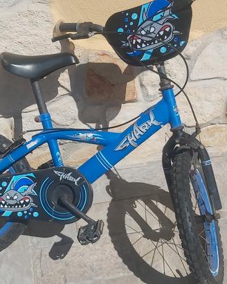 bici da bambino  shark attak