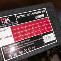 PSU - Itek Desert 650W