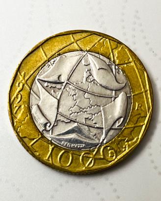 Repubblica Italiana RARA moneta lire 1000 ERRORE