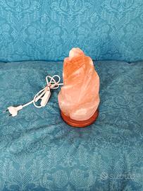 Lampada Di Sale Rosa Himalayano (Salgemma)