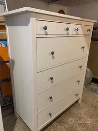 ikea cassiettiera hemnes 6 cassetti