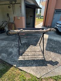 Cavalletto per taglio legna