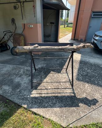 Cavalletto per taglio legna