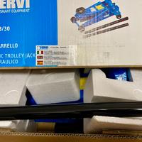 Cric a carrello idraulico Fervi CO38/30 – nuovo